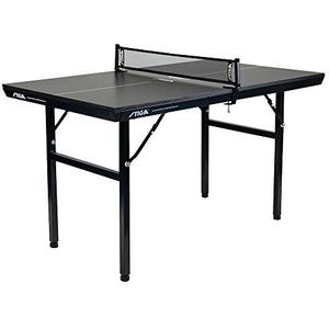 Stiga Mini Tennis Tafel Black Edition Unisex Volwassenen, 125 x 72 x 75 cm