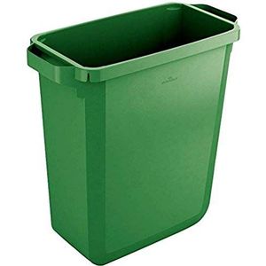 Durable Durabin 60 1800496 afvalbak, rechthoekig, 60 l, met handgrepen, groen