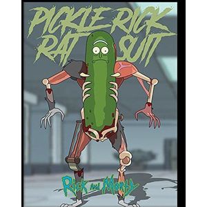 Cartoon Network Rick and Morty (Pickle Rick), 30 x 40 cm, souvenir, souvenir