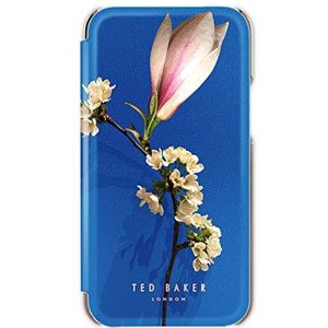 Ted Baker BRYONY Spiegel portefeuille hoes voor iPhone 12/iPhone 12 Pro (2020) 6,1 inch - harmonie mineraalblauw