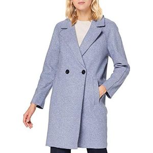 ONLY Onlberna Damesjas Bonded Coat Cc OTW, Donkerblauw