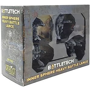 BattleTech: Inner Sphere Heavy Battle Lance - Miniatuur Game - Catalyst Game Labs