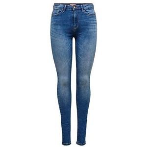 Only Dames skinny jeans, blauw (medium blue denim), W29/L34 (fabrieksmaat: medium), Blauw (Medium Blue Denim)