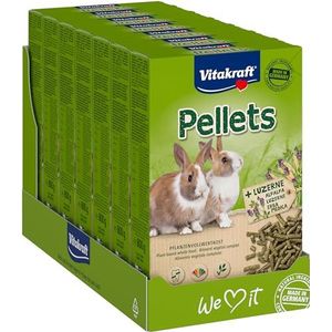 Vitakraft Pellets – complete voeding voor dwergkonijnen – 7 x 800 g