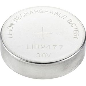 VOLTCRAFT Oplaadbare knoopcel LIR2477 Lithium 180 mAh 3.6 V 1 stuk(s)