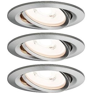 Paulmann Reflector Coin LED inbouwspot 3x6.8W ijzer dimbaar draaibaar 93944