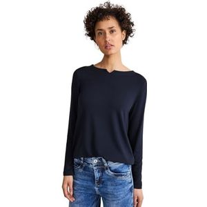 Street One A321018 T-shirt voor dames, Donkerblauw