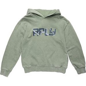 Replay Pullover met capuchon voor, 806 Militaire