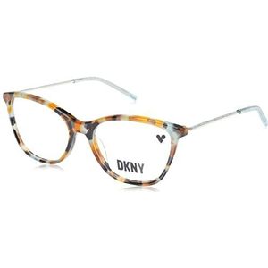 DKNY Dk7009 zonnebril voor dames, Amber / Aqua Tortoise