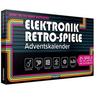 Elektronik Retro Spiele Adventskalender: Elke dag een nieuwe knutselset. 24 spellen