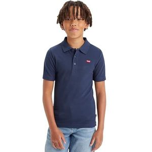 Levi's Lvb Back Neck Tape Poloshirt voor jongens, Blauw