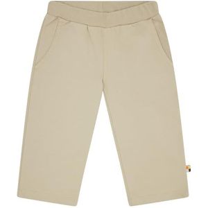 loud + proud Pantalon unisexe pour enfant avec des couleurs végétales, certifié GOTS, olive, 122-128