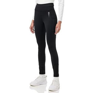 Champion Athletic C-tech W Quick-dry Stretch Poly-Jersey Trainingsbroek voor dames, zwart.