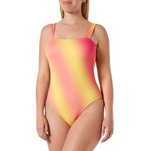 sloggi Shore Fornillo Badpak voor dames, eendelig, roze, lichte jumpsuit, M, roze - lichte jumpsuit