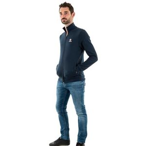 Le Coq Sportif Ess Fz Sweatshirt nr. 4 M Dress Blues Trainingsjack Uniseks, Jurk Blues