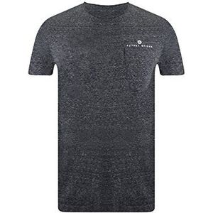 Putney Bridge T-shirt met zak, heren, grijs (Heather Steel Grey Hsg), large, grijs (staalgrijs gemêleerd), L, grijs (staalgrijs gemêleerd)