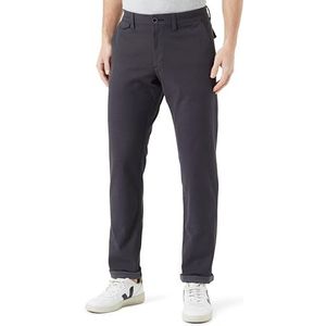 s.Oliver 2138888 Dobby broek voor heren, regular fit, Grijs 96k3, 38W / 30L