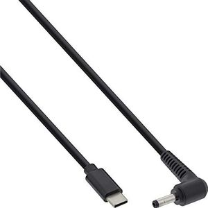 InLine® USB Type C naar BenQ/ASUS oplaadkabel (rond/klein) 2 m