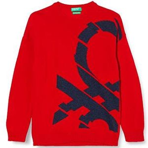 United Colors of Benetton Maglia G/C M/L Sweater meisjes, Rosso 901, 3XL, rosso 901