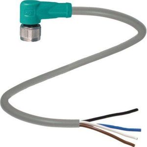Pepperl + Fuchs 032798 model V1-w-5 M-pvc vrouwelijk, grijs