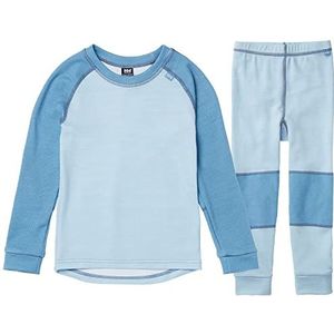 Helly Hansen Kids HH LIFA Merino Set hemd en broek Unisex kinderen, blauw, 2