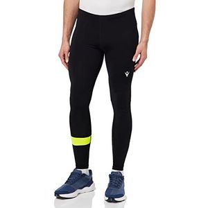 Macron - Run Fcc Chuck Light Stretch Long Pants Man Blk/Nyel hardloopbroek heren