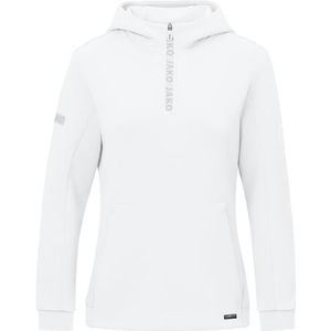 JAKO - Hoodie Met Rits Pro Casual, dames, wit, 34
