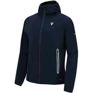 Macron Run Fcc Caleb Rain Jacket Light Man Nav/kraag regenjas heren