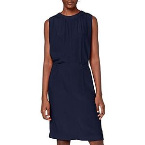 Le Mont Saint Michel Contrasting Color Dress damesjurk, blauw (Navy Navy), 36, Blauw (Navy Navy)