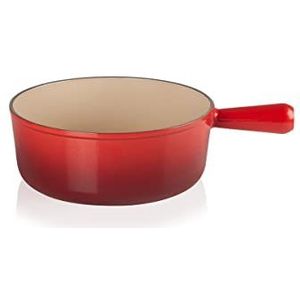 Le Creuset Caquelon van geëmailleerd gietijzer, Ø 24 cm, 3,4 liter, kers, 20007240602460