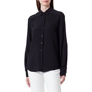 Seidensticker 133511 blouse, zwart, 38 dames, zwart, maat 38, zwart.
