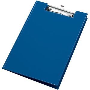 Veloflex 4804050 - Clipboard DIN A4 met PVC-deksel klembord, schrijfplaat donkerblauw, 1 stuk