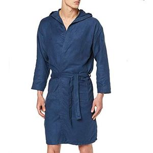 PETTI Artigiani Italiani - Badjas voor dames, badjas voor heren, badjas voor dames, badjas voor heren, nachtblauw
