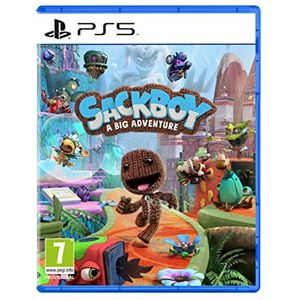 PlayStation Sackboy: A Big Adventure op PS5, 3D-platform en avonturenspel, standaard editie, 1 tot 4 spelers, fysieke versie, in het Frans, voor PlayStation 5