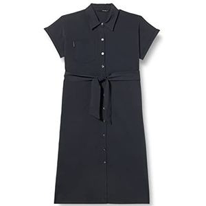 SUPERMOM Dress Nursing korte mouw ebony damesjurk, ebony - P441, 44, Ebony – P441