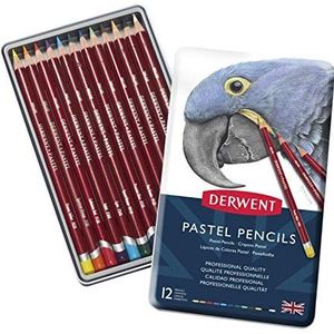32991 Derwent Pastel potloden om te tekenen en te schrijven, ideaal voor mengen en kleuren, professionele kwaliteit