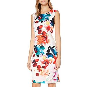 Gina Bacconi Salma Floral schede jurk voor dames, Meerkleurig