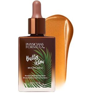 Physicians Formula Butter Glow Bronzing Serum, voedende vloeibare bronzer verzorging voor een stralende en zonnige teint, verrijkt met een mengsel van Murumuru-boter, Cupuaçu en Tucuma, Sunkissed Glow