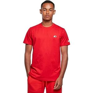 STARTER BLACK LABEL Jersey Starter Essential T-shirt voor heren, Urban-rood