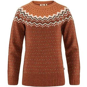 FJALLRAVEN Övik Knit Sweater W Pullover dames, herfst Leaf-Desert bruin, L, Herfst Leaf-Desert Brown