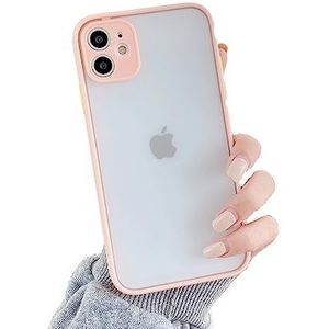 [Coque iPhone 11], étui de protection pour appareil photo et [Coque intégrale du corps], coque de protection robuste pour Apple [iPhone 11][Antichoc], 6,1 pouces Rose clair