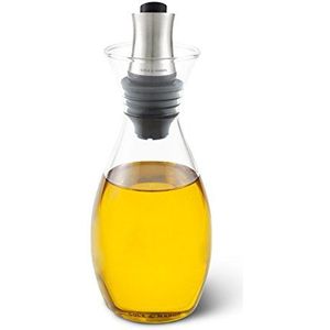 Cole & Mason Haverhill H103029 olie- en azijnschenker | olie- en azijndispenser | glas/roestvrij staal | 210 mm | eenvoudig | incl. 1 fles olie/azijnfles