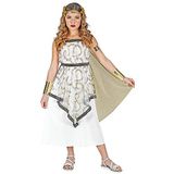 WIDMANN 01878 Grieks kostuum voor meisjes, wit/goud, 158 cm