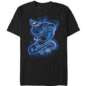 Disney Aladdin - A Whole New World Organic T-shirt met korte mouwen uniseks, zwart.