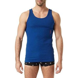 HUGO Tank Top Twin Pack tanktop voor heren (2 stuks), Navy417