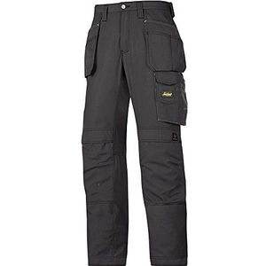 Snickers 32130404104 ambachtelijke broek met zakken Holster Rip-Stop, maat 104, zwart