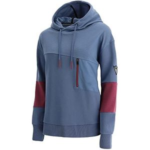 Macron Athleisure Scc Adua capuchonpullover, stretch, licht, lavio/lbrd, dames, trainingspak