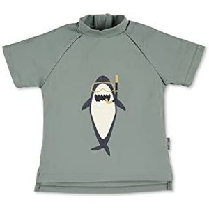 Sterntaler Zwemshirt met korte mouwen Hai badpak, donkergroen, normaal meisjes, donkergroen, één maat, donkergroen
