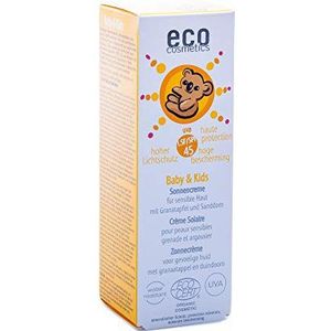 Eco Cosmetics Babysun Zonnebrandcrème SPF45 Granaatappel & Duindoorn, 50 ml