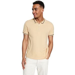 Trendyol Polo pour homme - Beige-régulier, beige, S